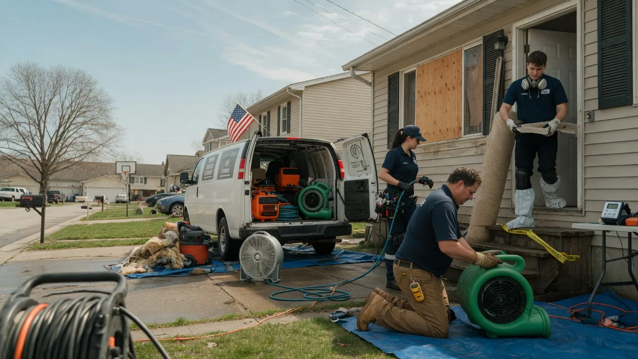 Water Damage Restoration in Ellinger, TX near me